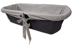 Babyline Cloud Grey - Copripasseggino, 90 x 40 cm