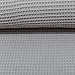 Produktbild Brittschens Stoff und Zutaten Stoff Baumwolle Waffelpiqué Waffelpikee Waffelpique GRAU | Stoff zum nähen | Meterware | Babydecken nähen | Bademantel nähen