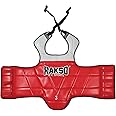 RAKSO Taekwondo Chest Protector (Reversible)/ Solid Padded Chest Guard/Body Protector for Kungfu/MMA/Kickboxing/JUIJUTSU/Judo/WHUSHU Size-2