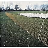 Göbel Weidezaun Elektrozaun Euro Netz Geflügel Jumbo 50m lang 112cm hoch 15 Pfähle Doppelspitze