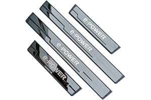 QFYANXUAN Auto Einstiegsleisten Schutz für Nissan X-Trail T33 Qashqai J12 Ariya e-Power 2024, TüRschweller Schutz Leisten Schwellerleisten Türschweller Kratzschutz Abdeckung Edelstahl Material, 4 Stück