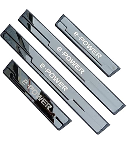 4 stuks auto deur dorpel beschermer sticker voor Nis-san Qashqai