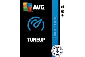 DEISATECH AVG TuneUp 2024 | Mehrere Geräte | 10 Geräte | 1 Jahr | Junk-Dateien entfernen und das System beschleunigen - für Windows, macOS, iOS und Android | ESD