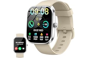 SOUDORV Smart Watch, 2025 HD 1.91" Smartwatch for Men Women with Answer/Make Calls, Heart Rate/Sleep/SpO2 Monitor, 112+ Sports Step Counter, IP68 Waterproof Activity Fitness Trackers for Android iOS Phone