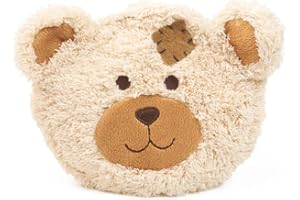 GRÜNSPECHT Mein kleine Wärmfreund Bär, coussin chauffant Cherry Pot avec housse lavable pour enfants, doudou chauffant pour les maux d'estomac et le rhume (171-V2)