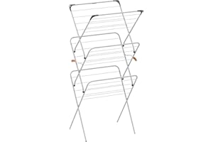 Rörets Suszarka na pranie Rise White – konstrukcja typu pop-up – blokada bezpieczeństwa – 61 x 49 x 140 cm – 18 m powierzchni suszącej – design i jakość najsilniejszej szwedzkiej marki suszarek