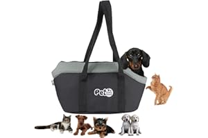 XGOPTS Winter Tragetücher Hund Katze Tragetasche Verstellbar Tragbar Hundetragetasche Verbreitert Verdickt Transporttasche Atmungsaktiv Haustiertasche Sicherheitsgurt Hundetasche Haustier Outdoor