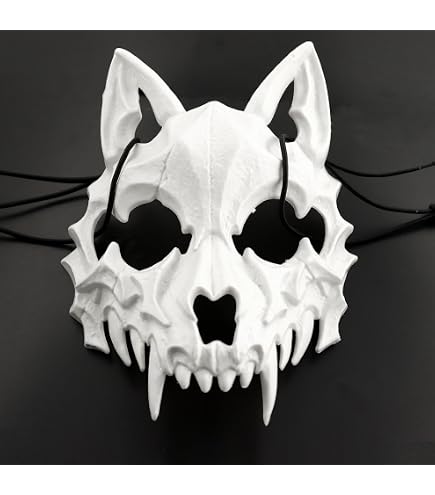 Widmann Teufels-Halbmaske Aus Stoff – Für Halloween, Karneval & Mottopartys, Einheitsgröße