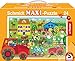 Produktbild Schmidt Spiele Puzzle 56176 Auf dem Bauernhof, 24 Teile, Maxi Puzzles im Pappkoffer, inklusive Poster