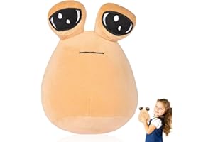 Lets Joy Alien Pou, Peluche de Alien, Juguete de Peluche Alien Pou, My Pet Alien Pou Plushies, 22cm Alien para Peluches, Muñeco de Peluche de Alien, Regalos de Cumpleaños Decoración del Hogar