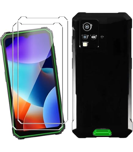 Coque Et Vitre Protectrice Pour Blackview BV4800 SE/Pro – Transparente, Anti-choc Et Facile à Poser