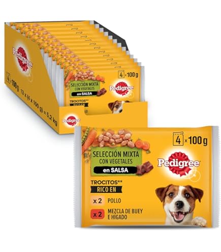 Pedigree Pouch Kip Lam In Gelei 4pack 400 gr