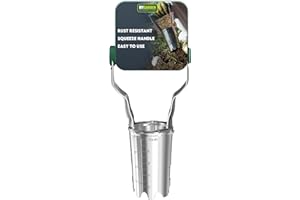 MY GARDEN OUTDOOR LIVING My Garden Hand Bulb Planter Tool New Plant Fruit Tree Seedling Transplanter Garden Planting Tool For Digging Transplanting Easy Release Handle Removes & Ejects Soil
