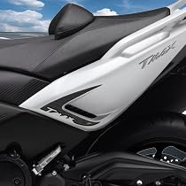 Labelbike Harz-Aufkleber 'TMAX 530' Für Yamaha Tmax Heck (2012-2016) - 3D-Sticker, Handbeschichtet, Made In Italy