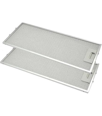 Ufixt Universal extractor hood metal grease filter 274mm x 334mm fits AEG, Ariston, Atag, Baumatic, Beko, Belling, Bosch, candy, cannon, Cerama and Comet