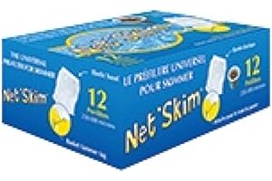 Toucan pre-filtre jetable pour skimmer jusqu'à 24 cm - boite de 12 pièces, Bleu