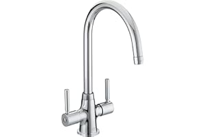 Bristan MZ SNK EF C Monza Easyfit Kitchen Sink Mixer Tap with Swivel Spout, Chrome