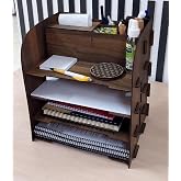A4 Paper Rack Desktop Organizer napkin Holder Pen Holder