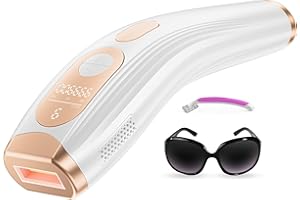 Finequin - IPL Laser Hair Removal for Women Men, Permanent Hair Removal Device with Red Light Wave 3.0 IPL, Home Use Laser Hair Removal Device for Legs, Underarms,