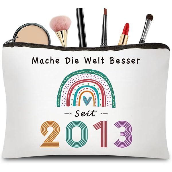 Heiyihe Make-up-Tasche Mit Bullterrier-Motiv – Wasserdicht, Ca. 24x18x5 Cm, Geschenk Für Tierliebhaber
