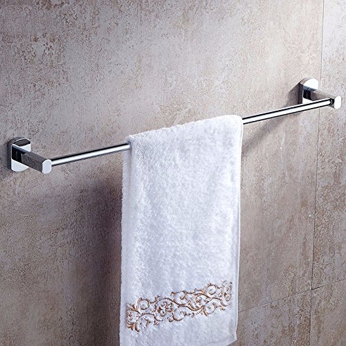 Preisvergleich Produktbild STAZSX Aus massivem Messing Doppel Handtuch Rack Regal HandtuchRack Bad Hardware Badezimmerzusätze, 25779-Kupfer bar 60cm