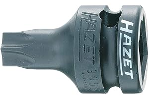Hazet 995S-T40 Torx Kraft Schraubendreher Einsatz, Schlüsselweite TORX1: T40
