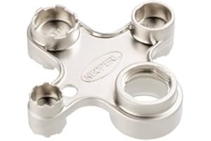 Neoperl 01458097 Niklowany Uniwersalny Klucz Serwisowy, Srebrny