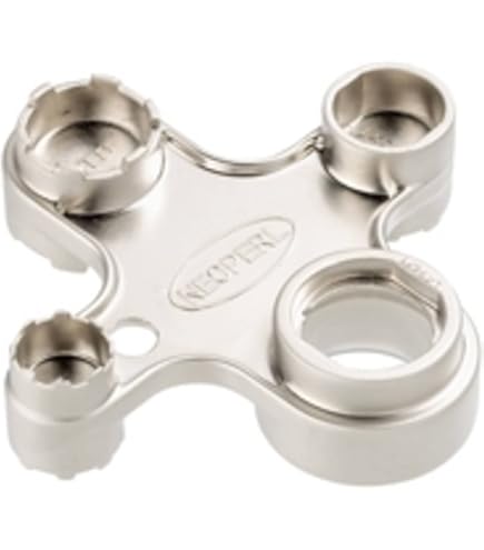 2 Chiavi Per Aeratore Rubinetto - 6 Misure Da 16 A 28mm, Lega Di Zinco, Per Pulizia E Sostituzione