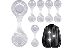 FENQURO 6 Pezzi Catarifrangenti Magnetici, Catarifrangenti per Bambini, Magneti Riflettenti a Clip, Catarifrangenti Pendenti, Catarifrangenti di Sicurezza per Zaino, Vestiti, Jogging, Bicicletta