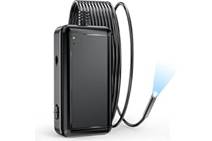 DDENDOCAM Wireless Endoscope Camera 5.5mm Inspection Camera 1920P HD WiFi Borescope IP67 Waterproof Snake Camera with 6 LED Light for iPhone IOS Android Phone (2M)