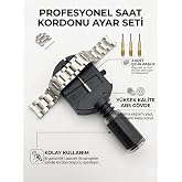 Pasaj Go &Ccedil;elik Metal Baklalı Saat Kordon Boyu Ayarlama ve Kısaltma Aparatı Aleti
