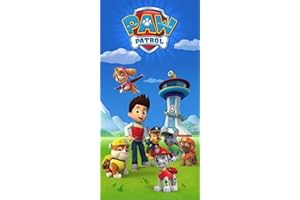 Arlis Drap de Plage ou Drap de Bain Paw Patrol (Serviette Paw Patrol)