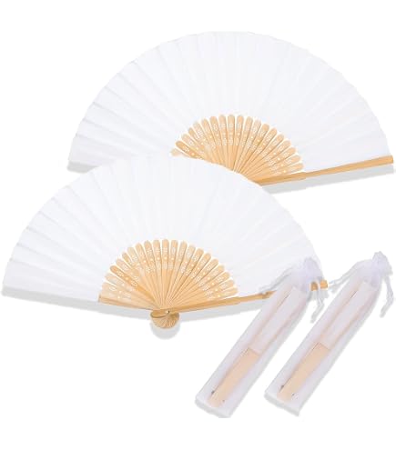 Ventaglio Pieghevole In Bambù Vintage 7 Pollici, Stile Cinese/Giapponese, Portatile, Per Matrimoni, Balli, Feste E Decorazione Murale