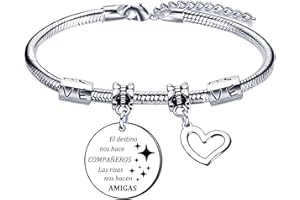 GUOYU Pulsera Mujer Niña Pulsera Motivaciòn Regalo Inspirador Regalos Familiar Amiga Mujer Regalo Originales para Mujer Hija Hermana Sobrina Nieta Amiga