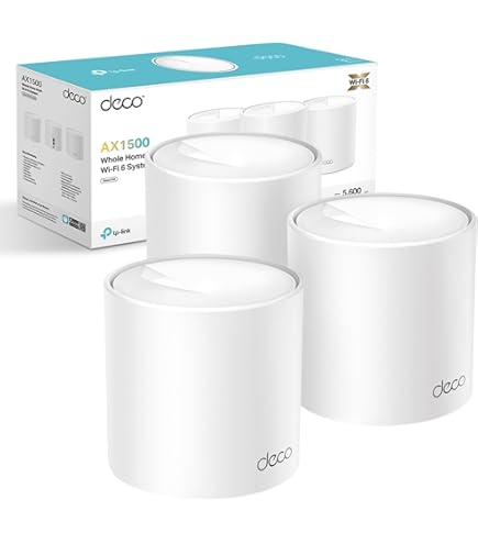 Vilo 6 Mesh WiFi System (1-Pack, Renewed) - WiFi 6 AX1800, Covers Up To 2,000 Sq Ft, 3 Gigabit Ports