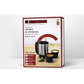 AKSU EMKA HOME 24V 800ML ARA&Ccedil; KETTLE SU ISITICI &Ccedil;AKMAKLIK GİRİŞLİ PASLANMAZ &Ccedil;ELİK G&Ouml;STERGE IŞIKLI