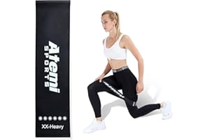 ‎ATEMI SPORTS Fitnessband [EXTRA BREIT] | Übungsband für Po, Beine, Hüfte | Widerstandsbänder für Frauen oder Männer | [EINZELN VERKAUFT]