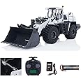XDRC 1/14 Remote Control Hydraulic Loader 580 Metal RTR RC Cars Smoke Sound RC Hydraulic Construction Vehicles