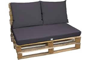 Linxor - Kit de Coussins pour Palette déhoussables - Plusieurs Coloris