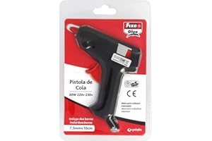 Fixo 58210 Pistolet à colle, 20 W, noir