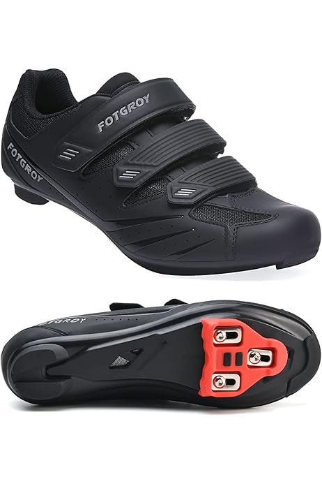 Cycling Shoes For Men Venzo Road Cycling Shoes SPD-SL Look