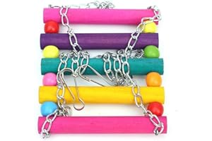 aoory Columpio para Jaula de periquitos Juguete Colgante para periquitos, ninfas, Loros