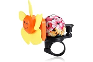 ONIPAX Sonnette de vélo Sun Smile Windmill