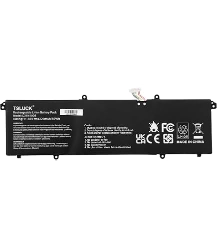 Batterie De Remplacement Pour ASUS VivoBook S13, S330, K330, R330 - Modèle C31N1806, 11.55V 42Wh Batterie 11.55v 42wh 3640mah