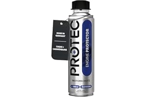 ‎PROTEC PROTEC+ Nano Motor-Innenschutz Additiv I Engine Protector für Benzin & Diesel 300 ml I Als Öl Leistungs-Booster nach Ölwechsel oder bei Bedarf I Als Motor-Versiegelung, Benzin-Additiv & Diesel-Additiv