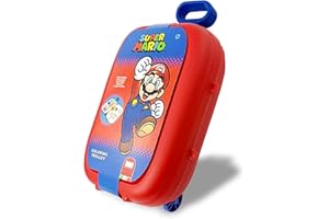 Nada Home Set cancelleria Trolley Super Mario Bros pennarelli Giotto Ufficiale 4665