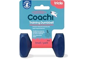 COMPANY OF ANIMALS Coachi Training Dumbbell, Flota, Lanzamiento a distancia, Juguete clásico de recuperación, Adiestramiento de cachorros y perros de caza. Accesorio para perros pequeños y cachorros. Resistente
