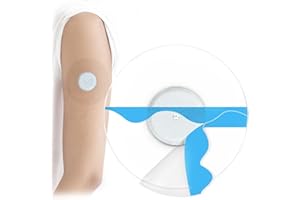 QaZanteiar 20 piezas parches sensor freestyle libre 2/3 Resistente al agua - Transparente - Hipoalergénico freestyle libre use patches for freestyle libre use glucose sensor dura 7-14 días