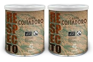 CAFFE' COSTADORO Caffè Costadoro Arabica RespecTo in Grani - 2 Lattine da 250g