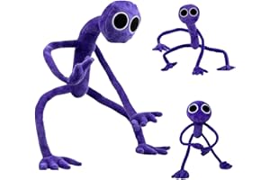 VICYOL S&D Bambola Rainbow Friends. Amici Arcobaleno Peluche. Giocattolo per Videogiochi Horror. Regalo per Bambini a Natale, Compleanno. (Viola, Purple, 57 cm)